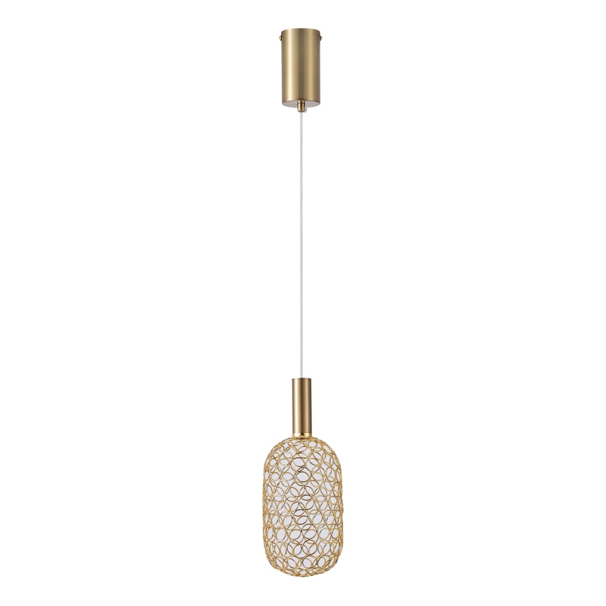  Κρεμαστό φωτιστικό οροφής LED LED/6,3W/230V 3000K χρυσό διάμετρος 20 cm