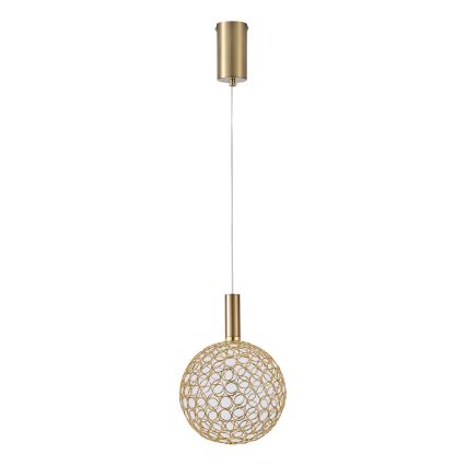  Κρεμαστό φωτιστικό οροφής LED LED/6,3W/230V 3000K χρυσό διάμετρος 20 cm
