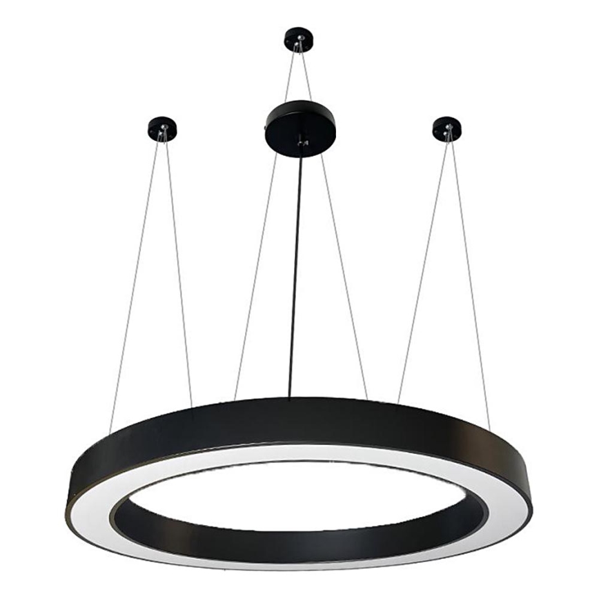  Κρεμαστό φωτιστικό οροφής LED LED/60W/230V 4000K διάμετρος 120 cm μαύρο