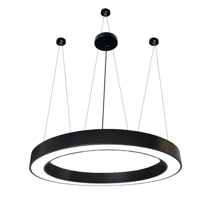  Κρεμαστό φωτιστικό οροφής LED LED/60W/230V 4000K διάμετρος 120 cm μαύρο