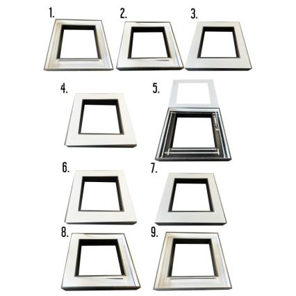  Κρεμαστό φωτιστικό οροφής LED LED/70W/230V 4000K 100x100 cm μαύρο