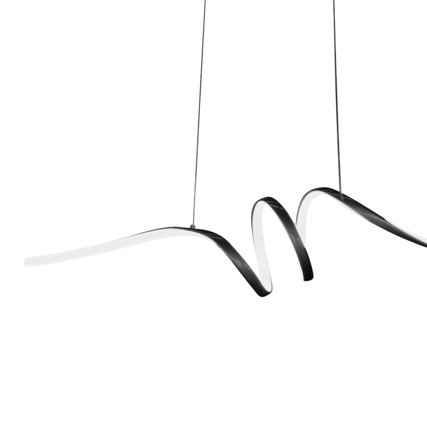  Κρεμαστό φωτιστικό οροφής LED LOOP LED/28W/230V μαύρο