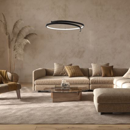  Κρεμαστό φωτιστικό οροφής LED LORENZO LED/35W/230V μαύρο