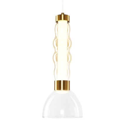  Κρεμαστό φωτιστικό οροφής LED LUCCO LED/13W/230V διάμετρος 15 cm χρυσό