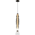  Κρεμαστό φωτιστικό οροφής LED LUCCO LED/18W/230V διάμετρος 15 cm φιμέ