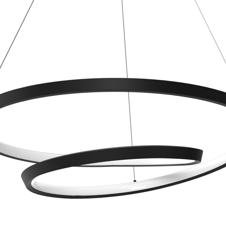  Κρεμαστό φωτιστικό οροφής LED LUCERO LED/48W/230V μαύρο