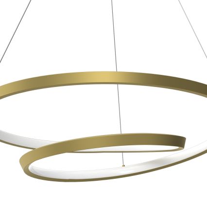 Κρεμαστό φωτιστικό οροφής LED LUCERO LED/48W/230V χρυσό