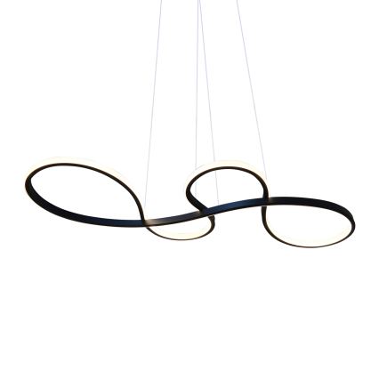  Κρεμαστό φωτιστικό οροφής LED SALSA LED/38W/230V 4000K μαύρο