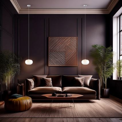  Κρεμαστό φωτιστικό οροφής LED VASO LED/4W/230V διάμετρος 18 cm λευκό