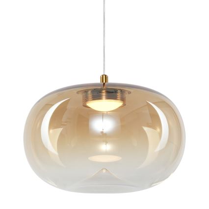  Κρεμαστό φωτιστικό οροφής LED VASO LED/4W/230V διάμετρος 18 cm χρυσό/φιμέ