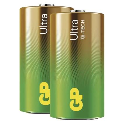 2 τμχ Αλκαλική μπαταρία C GP ULTRA 1,5V