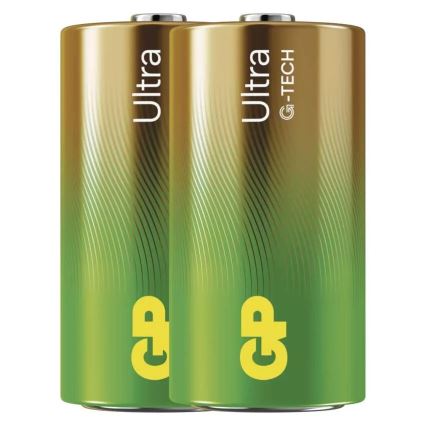 2 τμχ Αλκαλική μπαταρία C GP ULTRA 1,5V