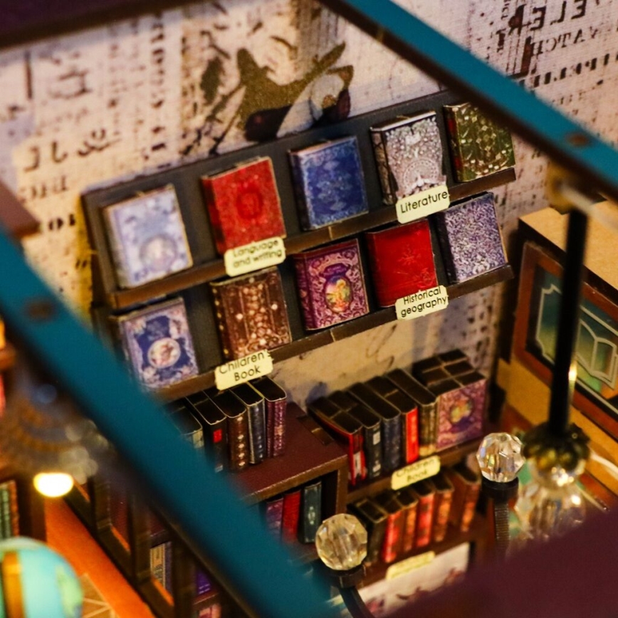 2Kids Toys - 3D παζλ LED Στοπ Βιβλίων Βιβλιοπωλείο Ψυχή 2xAAA