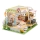 2Kids Toys - Παιδικό παιχνίδι σπιτάκι Cat cafe με κήπο 2xAAA