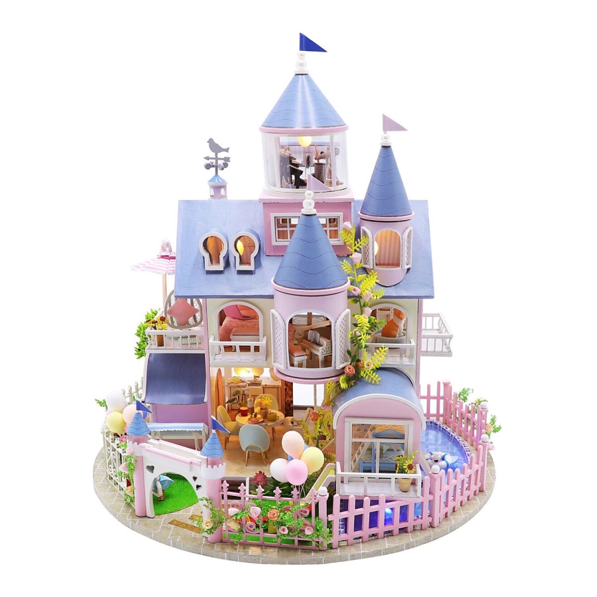 2Kids Toys - Παιδικό σπιτάκι Fairytale castle 2xAAA