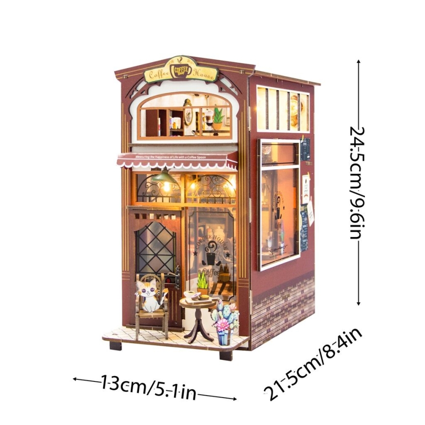 2Kids Toys - LED Bookstop Cafe 2xAAA
