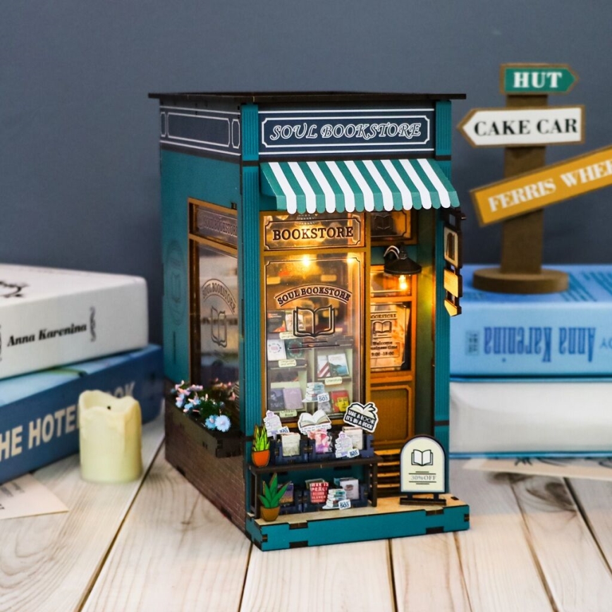 2Kids Toys - LED Bookstop Soul bookstore 2xAAA