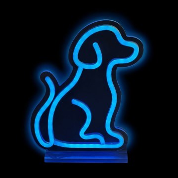 2Kids Toys - LED Neon table διακοσμητικό LED/5W/USB σκύλος