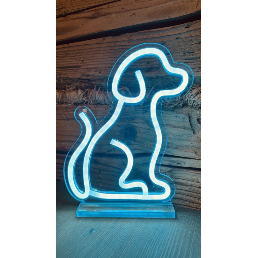 2Kids Toys - LED Neon table διακοσμητικό LED/5W/USB σκύλος