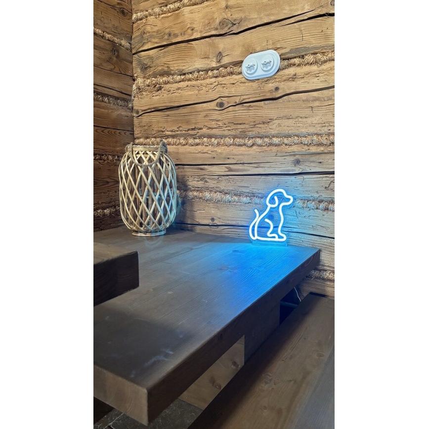 2Kids Toys - LED Neon table διακοσμητικό LED/5W/USB σκύλος