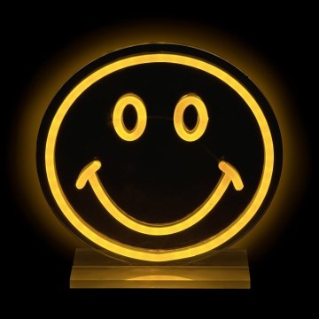 2Kids Toys - LED Neon επιτραπέζιο διακοσμητικό LED/5W/USB smiley