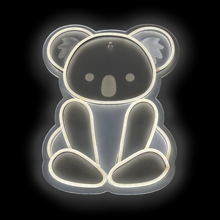 2Kids Toys - LED Διακοσμητικό φωτιστικό τοίχου Neon LED/5W/USB κοάλα