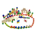 2Kids Toys - Πολύχρωμα ξύλινα τουβλάκια, 500 τεμ.