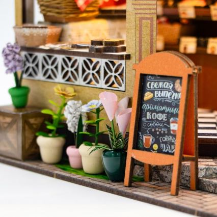 2Kids Παιχνίδια - Μινιατούρα σπιτιού Φούρνος της Ιουλίας 2xAAA