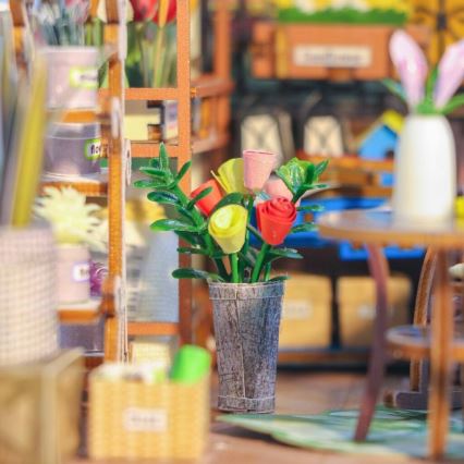 2Kids Παιχνίδια - Μινιατούρα Σπιτιού Κήπου 2xAAA