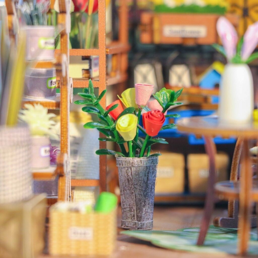 2Kids Παιχνίδια - Μινιατούρα Σπιτιού Κήπου 2xAAA