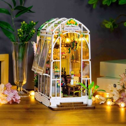 2Kids Toys - Μινιατούρα κουκλόσπιτο Garden house 2xAAA