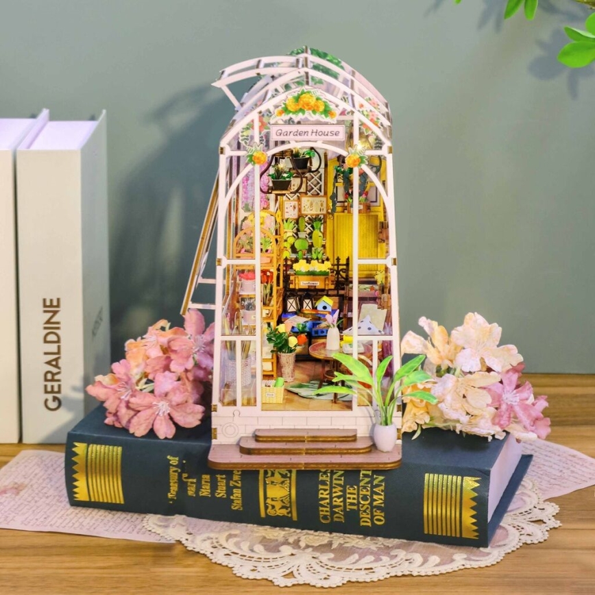 2Kids Toys - Μινιατούρα κουκλόσπιτο Garden house 2xAAA