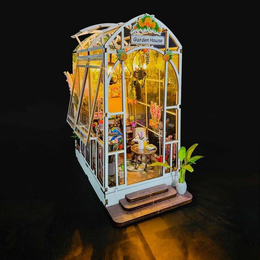 2Kids Toys - Μινιατούρα κουκλόσπιτο Garden house 2xAAA
