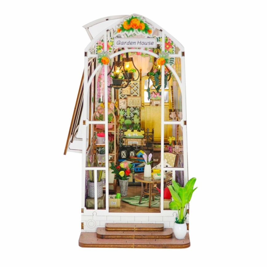 2Kids Toys - Μινιατούρα κουκλόσπιτο Garden house 2xAAA