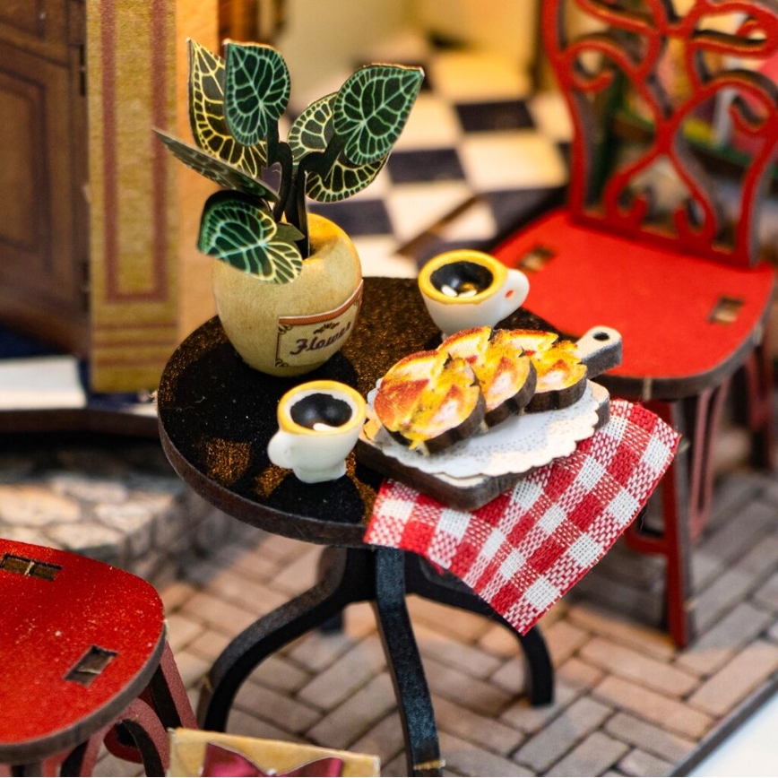 2Kids Toys - Μινιατούρα κουκλόσπιτο Julia's bakery 2xAAA