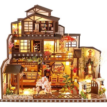 2Kids Toys - Μινιατούρα κουκλόσπιτο Lavish sakura villa 2xAAA