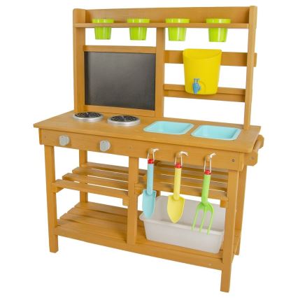 2Kids Toys - Ξύλινη κουζίνα κήπου