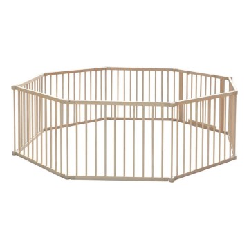 2Kids Toys - Ξύλινη παιδική περίφραξη XXL 210x210 εκ. μπεζ