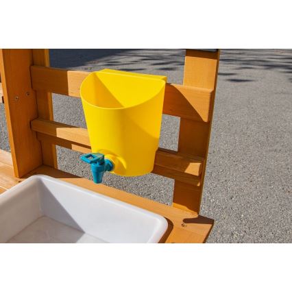 2Kids Toys - Ξύλινη υπαίθρια παιδική κουζίνα με νεροχύτη