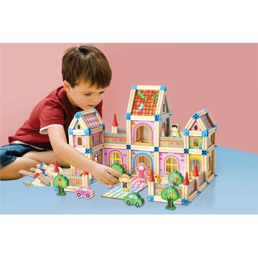 2Kids Toys - Ξύλινο σετ κατασκευής: Κάστρο