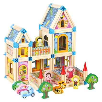 2Kids Toys - Ξύλινο σετ κατασκευής: Κάστρο