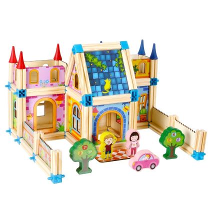 2Kids Toys - Ξύλινο σετ κατασκευής: Κάστρο