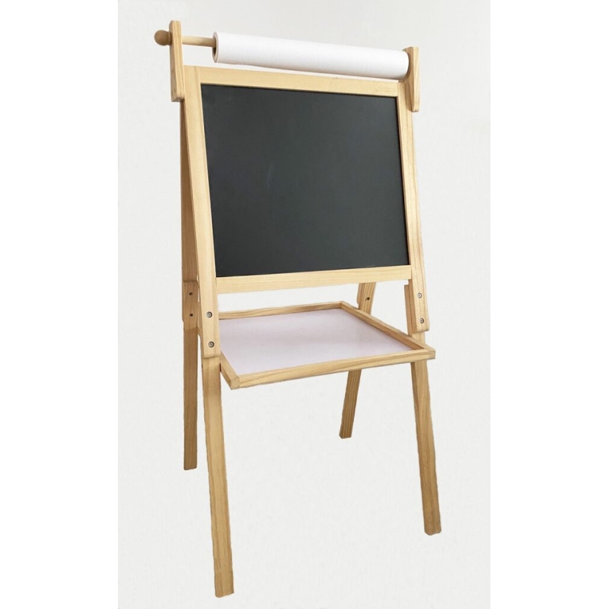 2Kids Toys - Ξύλινος πίνακας μαγνητικός / μαυροπίνακας διπλής όψης