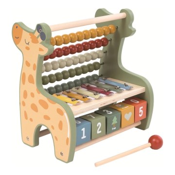2Kids Toys - Ξύλινος πολυλειτουργικός άβακας Giraffe