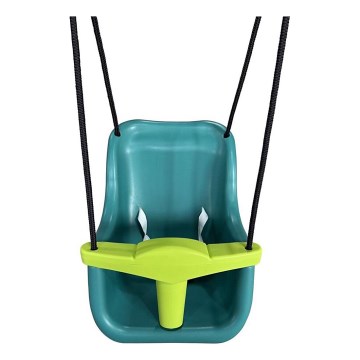 2Kids Toys - Παιδική πλαστική κούνια τιρκουάζ/πράσινο