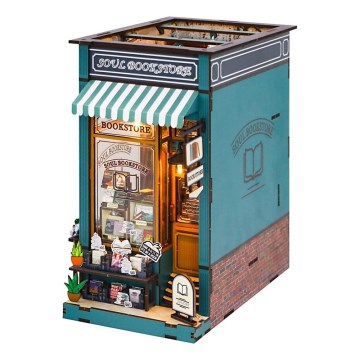 2Kids Toys - Παιχνίδι κατασκευών LED Bookstop Soul bookstore 2xAAA