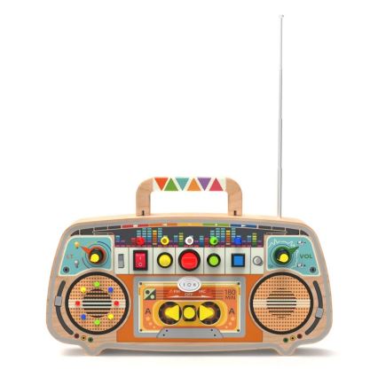 2Kids Toys - Πίνακας δραστηριοτήτων FM ραδιόφωνο 3xAAA