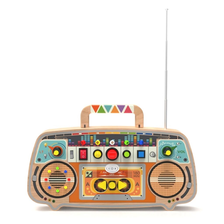 2Kids Toys - Πίνακας δραστηριοτήτων FM ραδιόφωνο 3xAAA