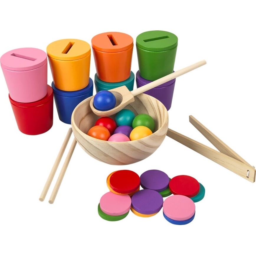 2Kids Toys - Χρωματιστές μπίλιες, νομίσματα και ποτηράκια σε 8 χρώματα