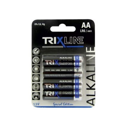 4 τμχ Αλκαλική μπαταρία EXTRA POWER AA 1,5V